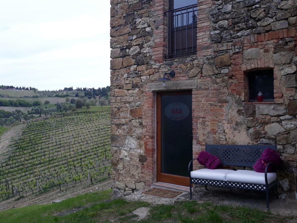 Agriturismo Piemaggino 卡斯特利纳－因基安蒂 外观 照片